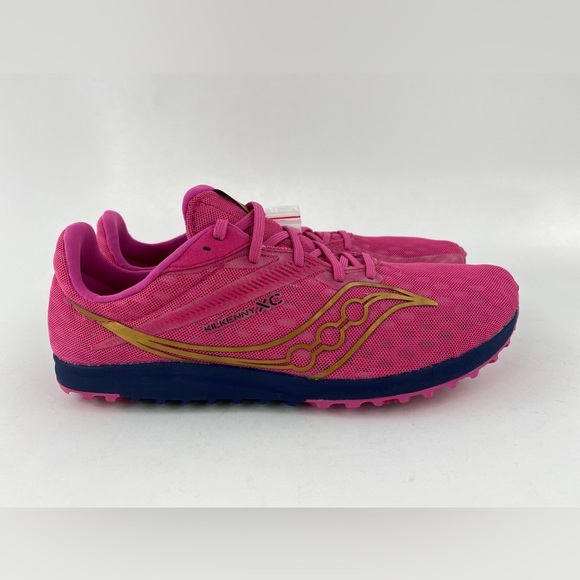 Saucony Kilkenny XC 9 Men's Cross Country Shoes Pink Running Track S29080-41 - Picture 7 of 12